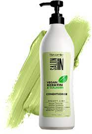 Kit Shampoo Y Acondicionador Vegano + Tratamiento Semilla De Lino Salon In Recamier 